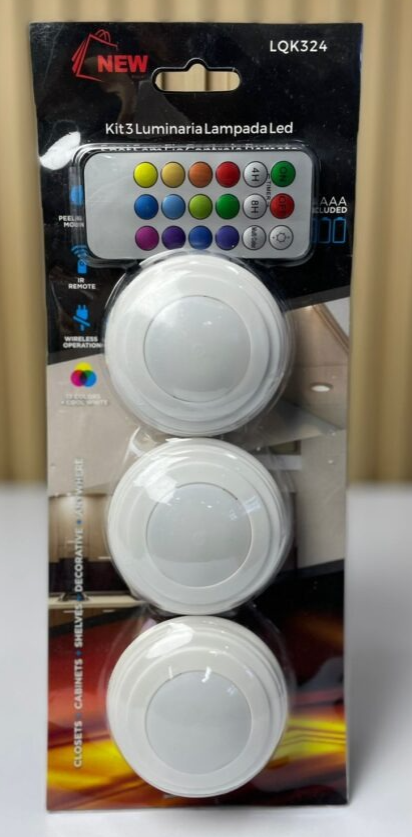 Kit De 3 Luces RGB Luz Indirecta